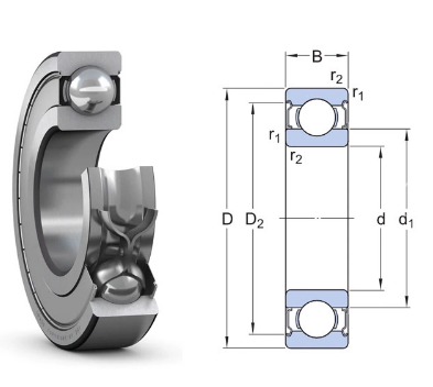 6004-2Z SKF
